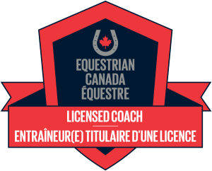 Equestrian Canada Licensed Coach